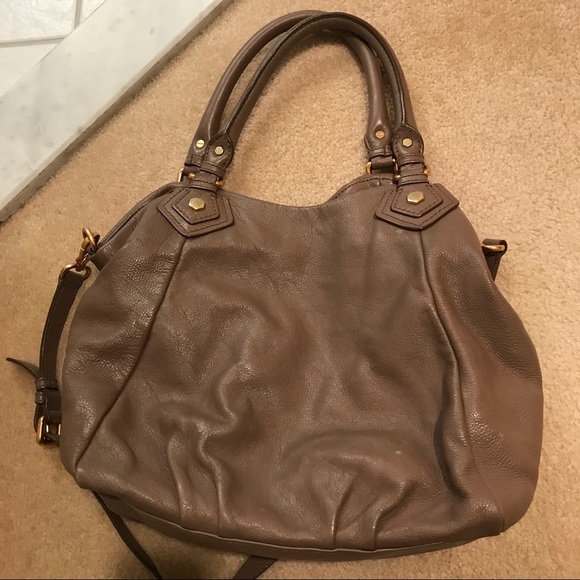 Marc by Marc Jacobs classic q francesca shoulder bag in taupe - Picture 6 of 6